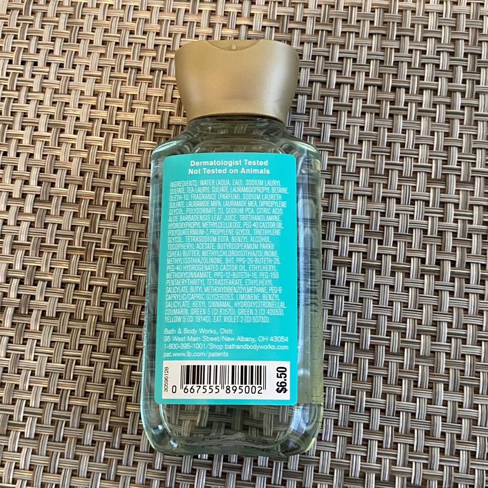 Bath & Body Works At The Beach Bath & Body Set - Aqua and Gold Travel Size - Picture 7 of 11